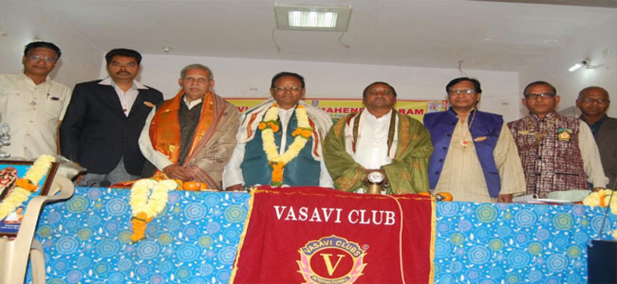 Vasavi Club elects executive body