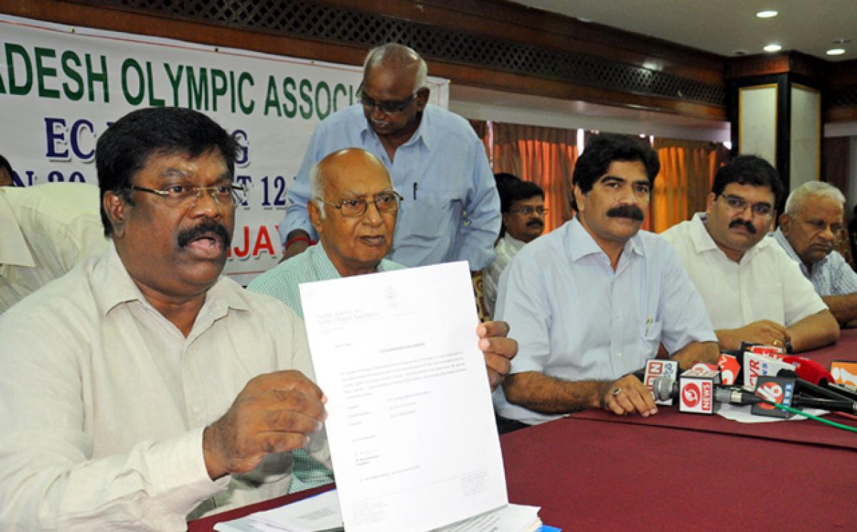 AP Olympic Association claims recognition from Indian Olympic Association