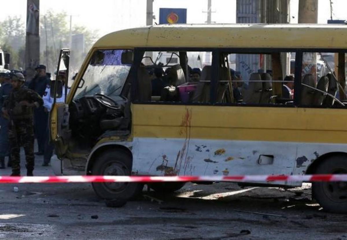 Suicide bomb attack on Nepalese security contractors in Kabul, 20 killed
