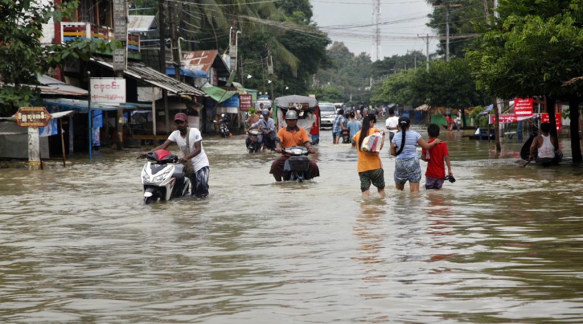 Modi expresses grief over Myanmar floods