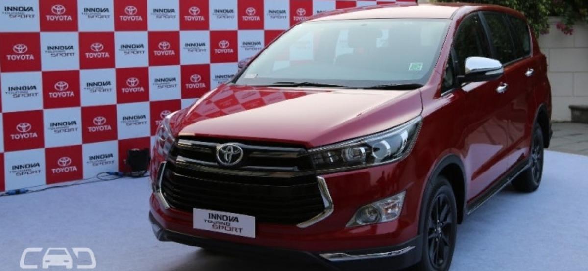 Toyota Innova Touring Sport Launched At Rs 17.79 lakh