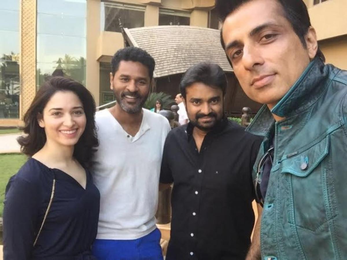 Tamannaah was excited to share screen with Actor-filmmaker Prabhu Deva 