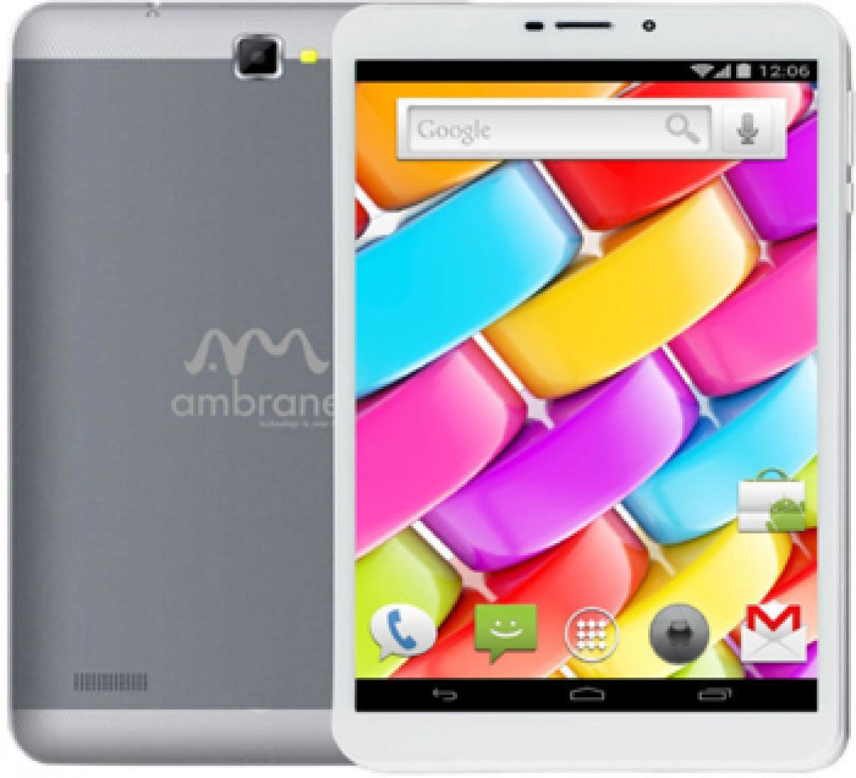 Ambrane unveils 3G Calling Tablet AQ-880