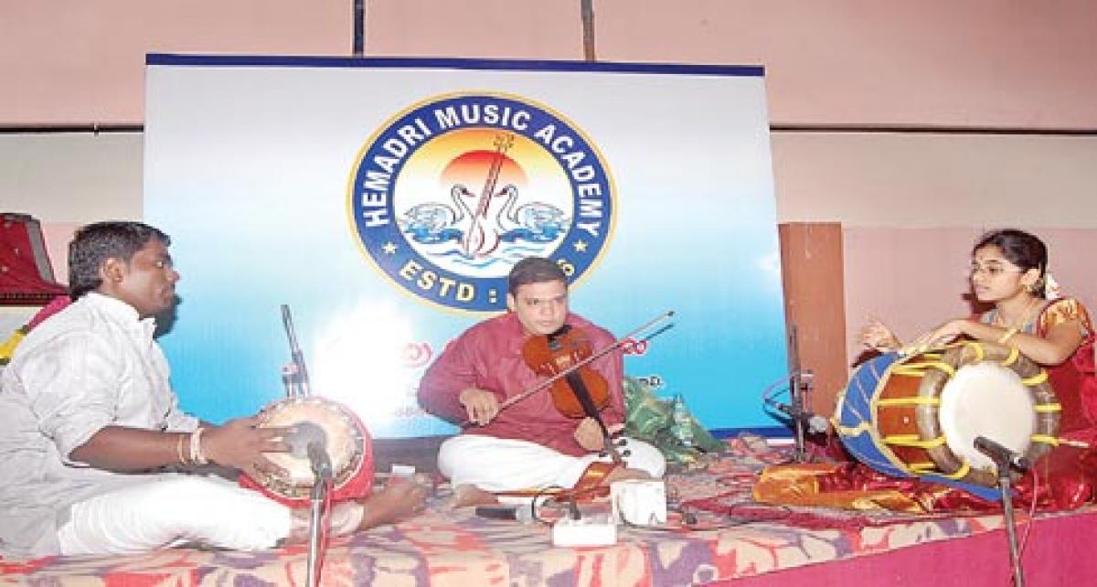 New music academy comes up in Tenali