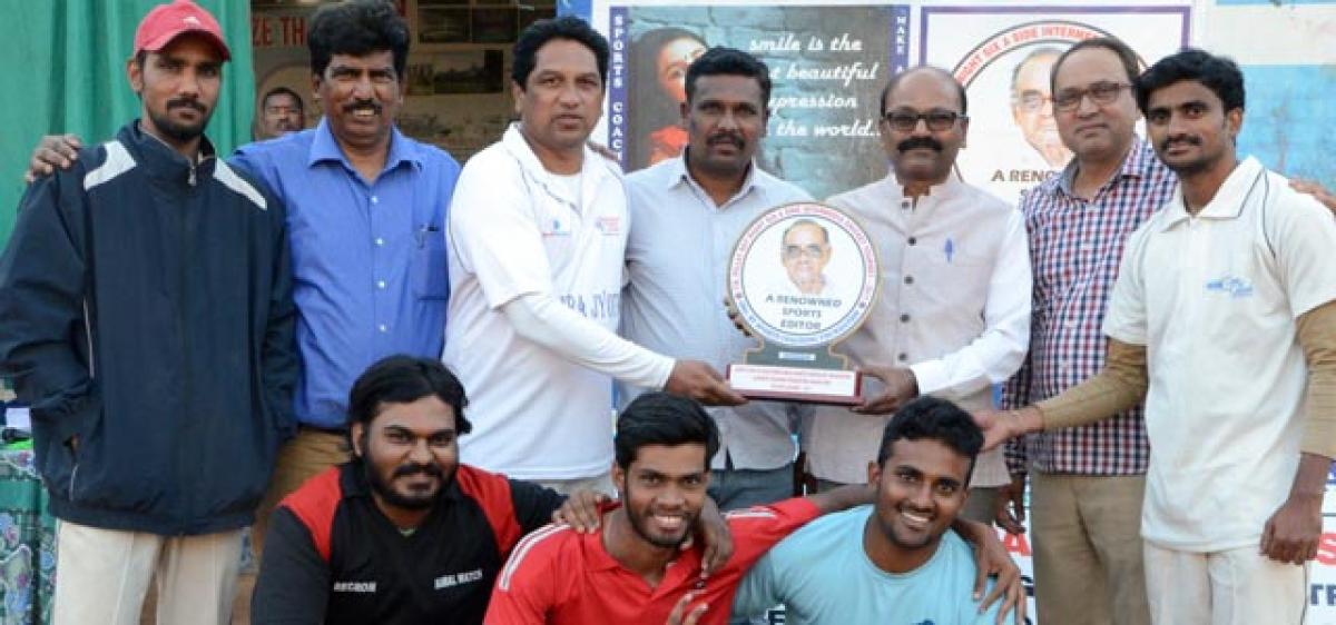 Andhra Jyothi win TN Pillay Trophy