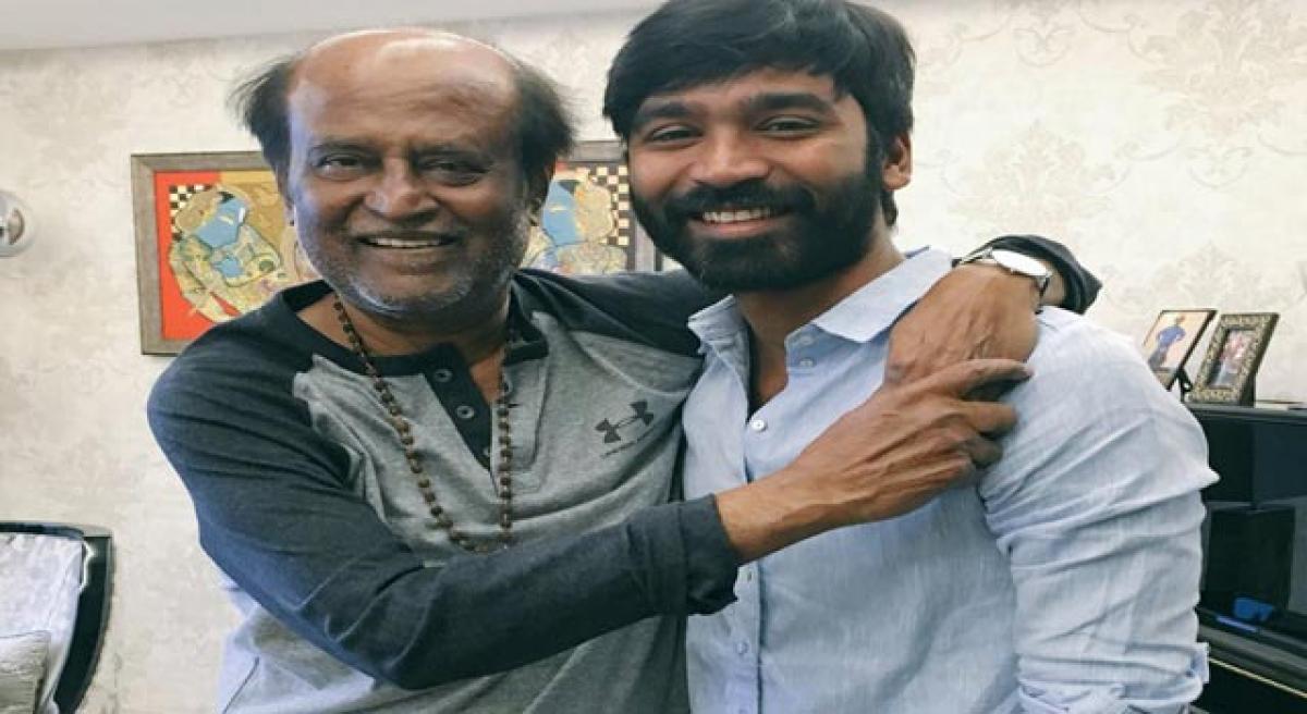 Rajni pats multi-faceted Dhanush