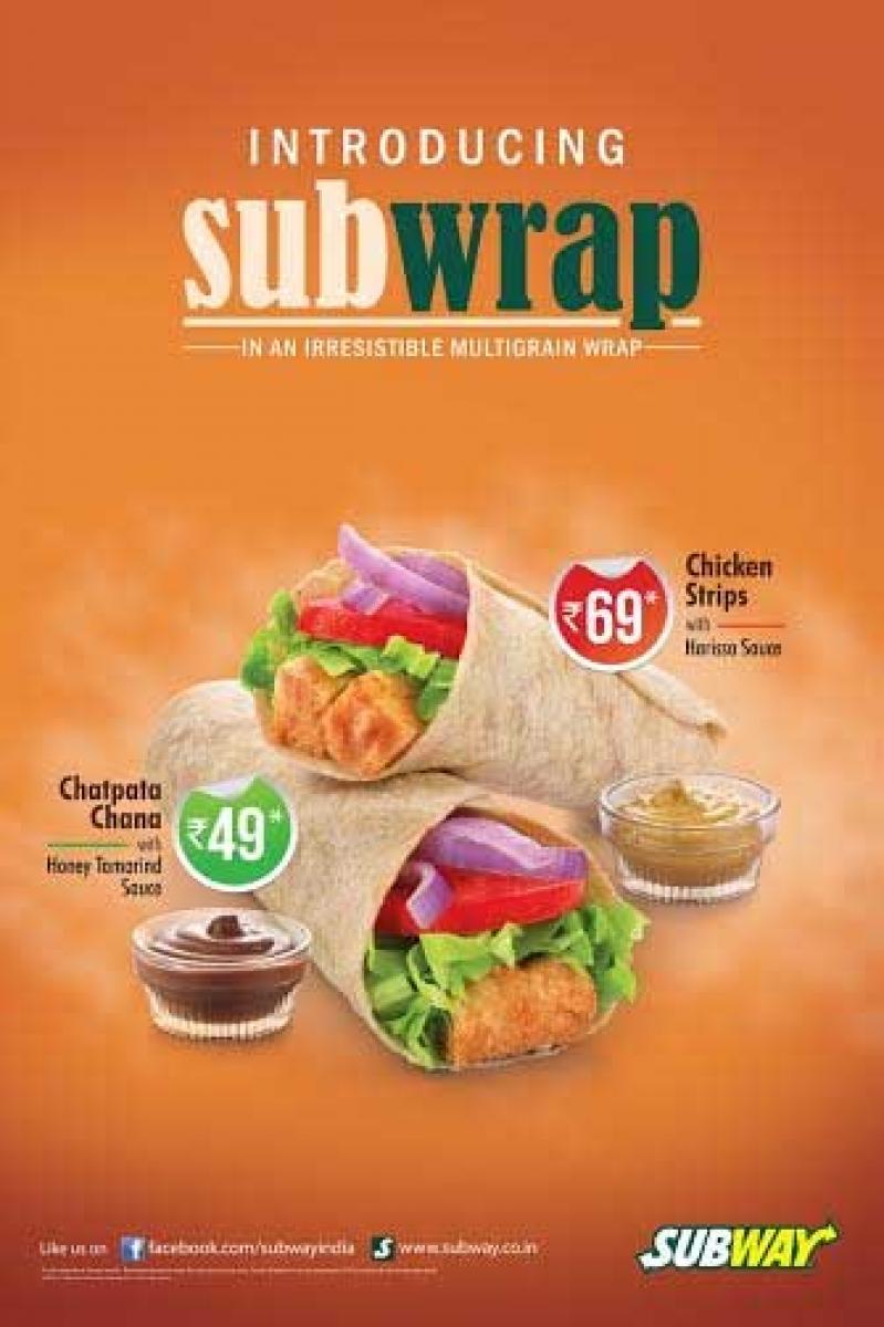 Subway® India introduces subwraps