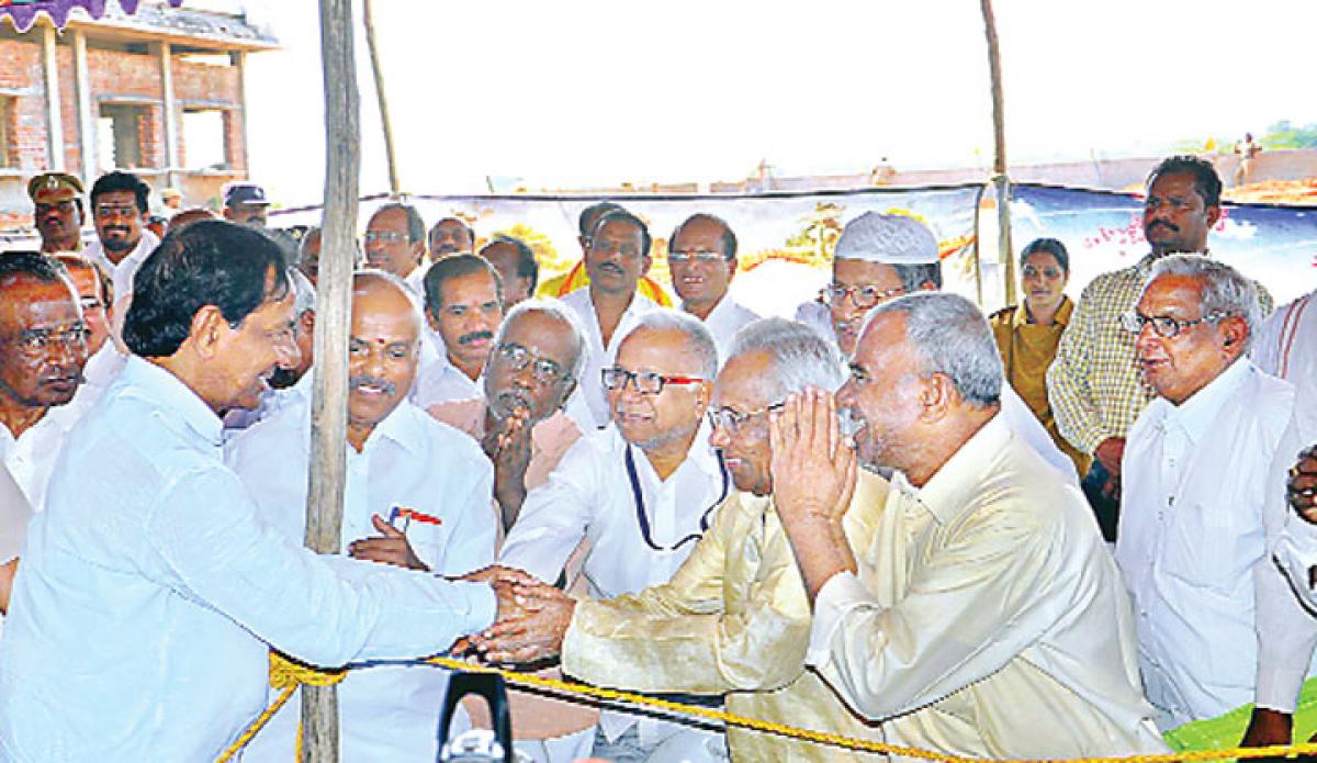 KCR goes down memory lane 