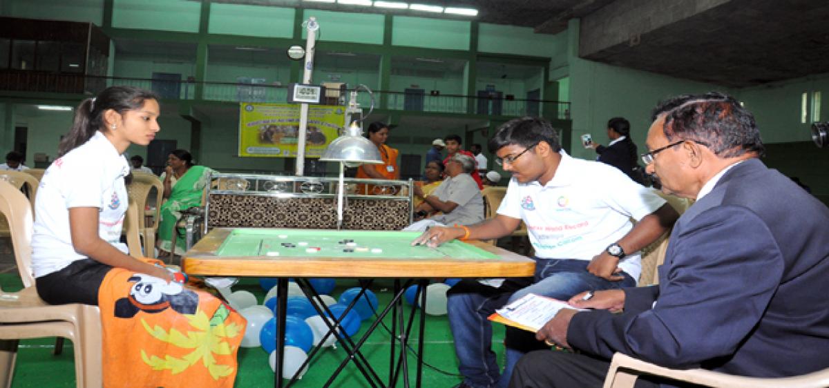 World record mega marathon carrom begins