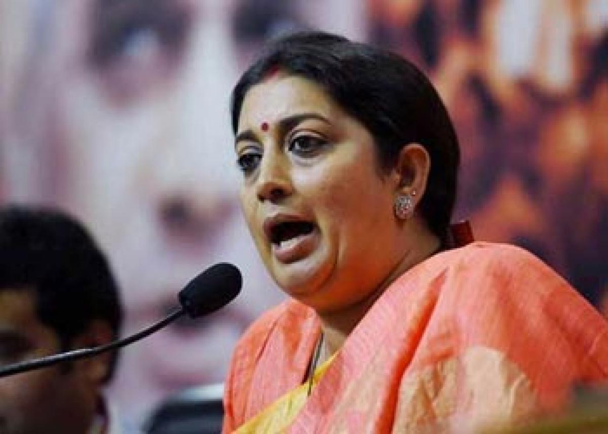 Of Smriti Irani, Durga and Mahishasur