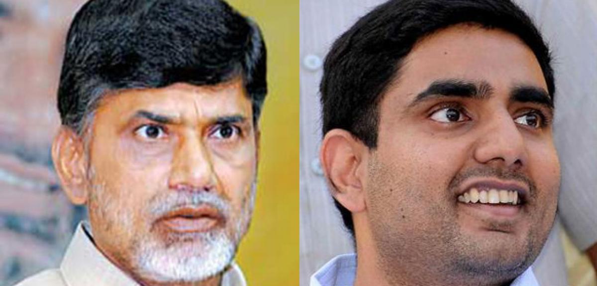 Chandrababu to send Nara Lokesh to Rajya Sabha?