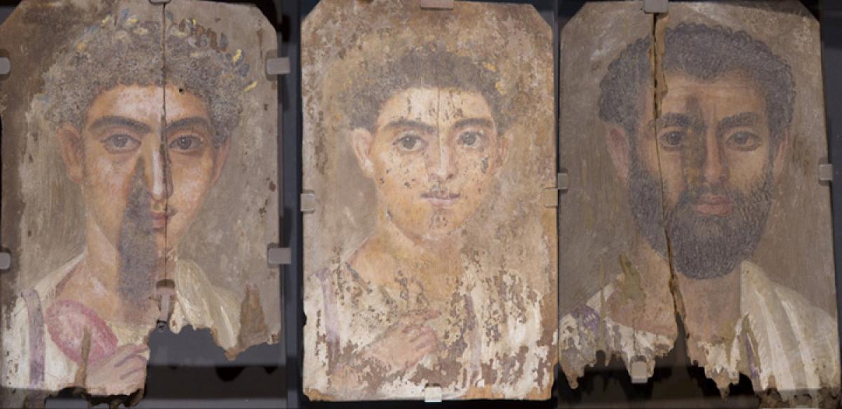 Researchers unearth ancient clues in mummy portraits