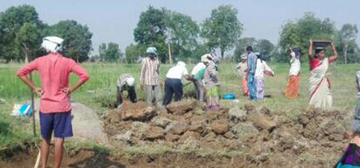 MGNREGA labourers warned of sunstroke