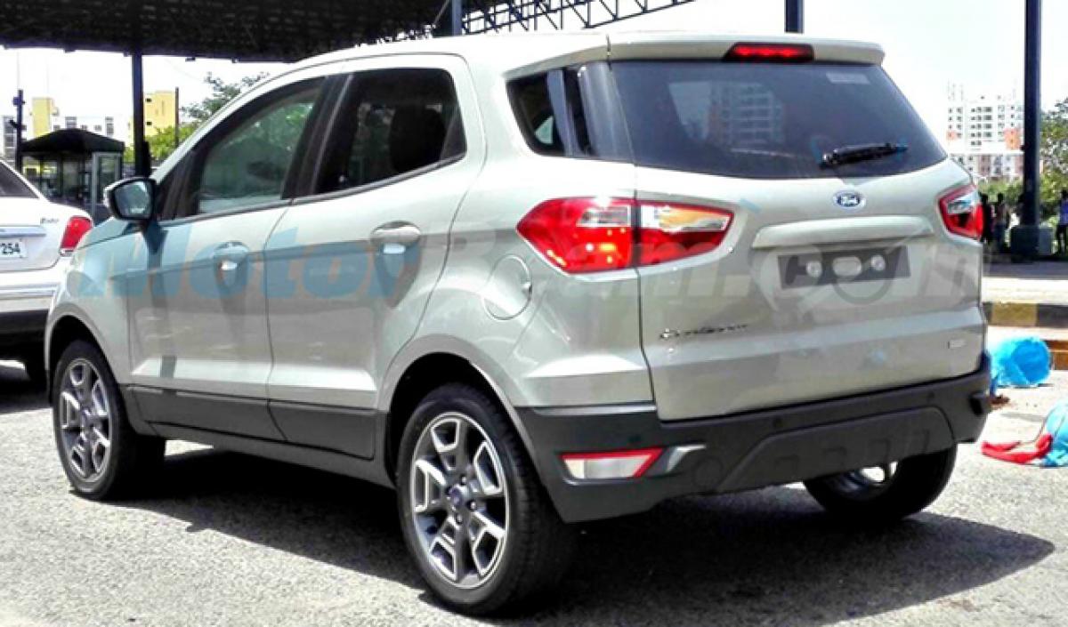 2016 Ford EcoSport caught testing