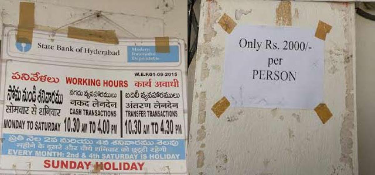 No respite for people from cash crunch