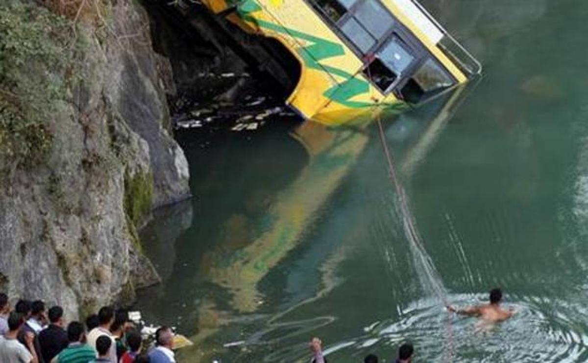 Shimla: 43 killed as bus falls into river