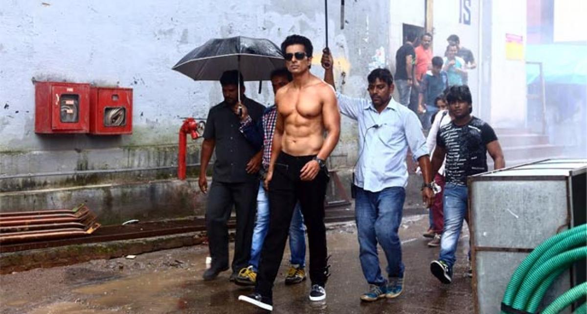 Sonu Sood goes shirtless for his home production ‘Two In One’!