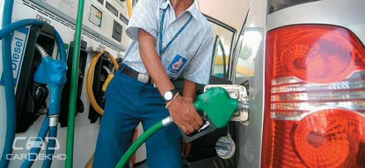 Price of Petrol Rises, Diesel Reduced