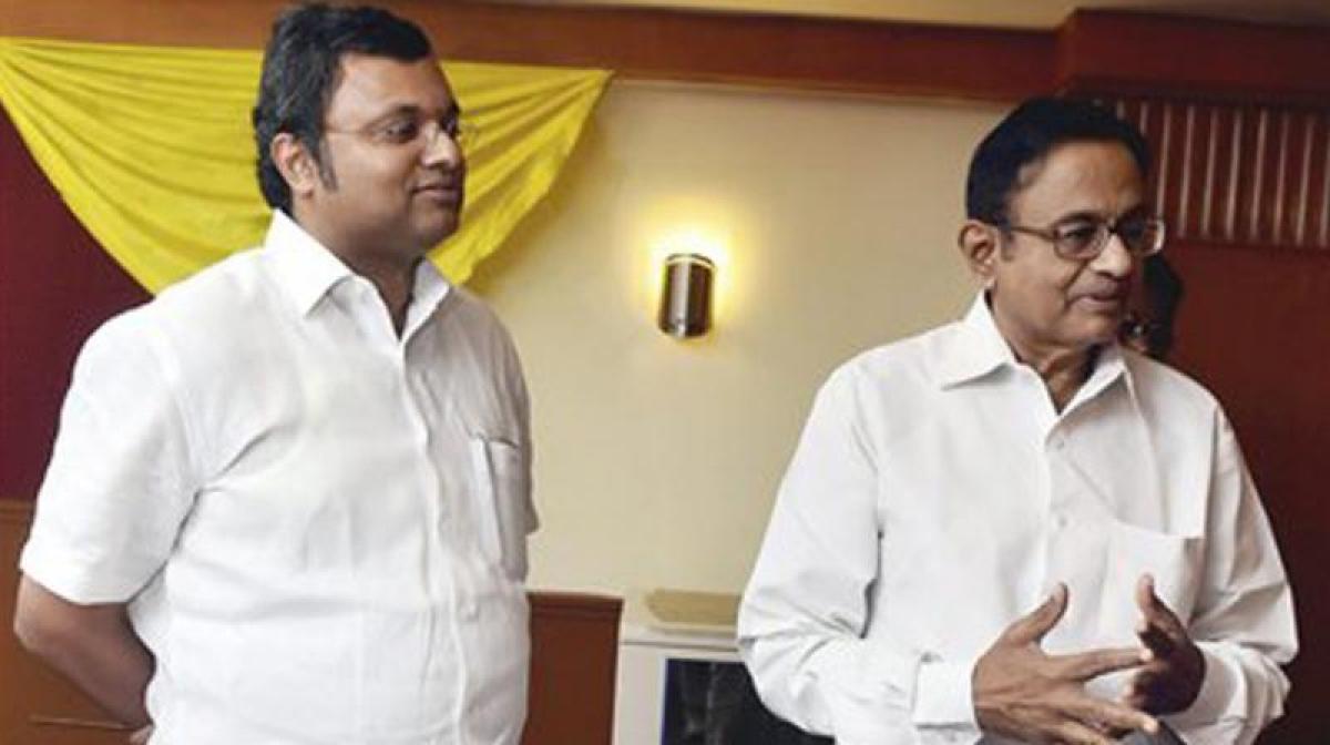 ED notice to Karti Chidambaram on FEMA violations, father attacks Modi govt