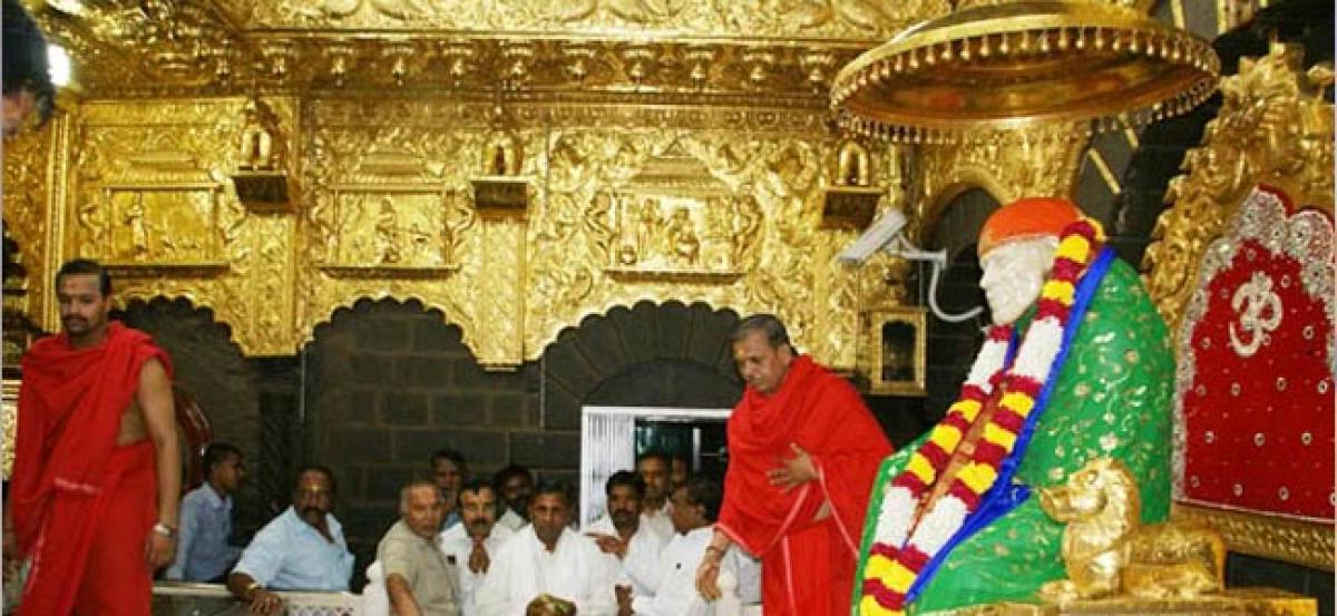 Saibaba temple gets Rs 6 cr donations during Ramnavami fest