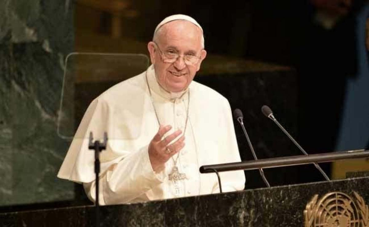 At UN, Pope Francis Condemns Boundless Thirst for Wealth and Power