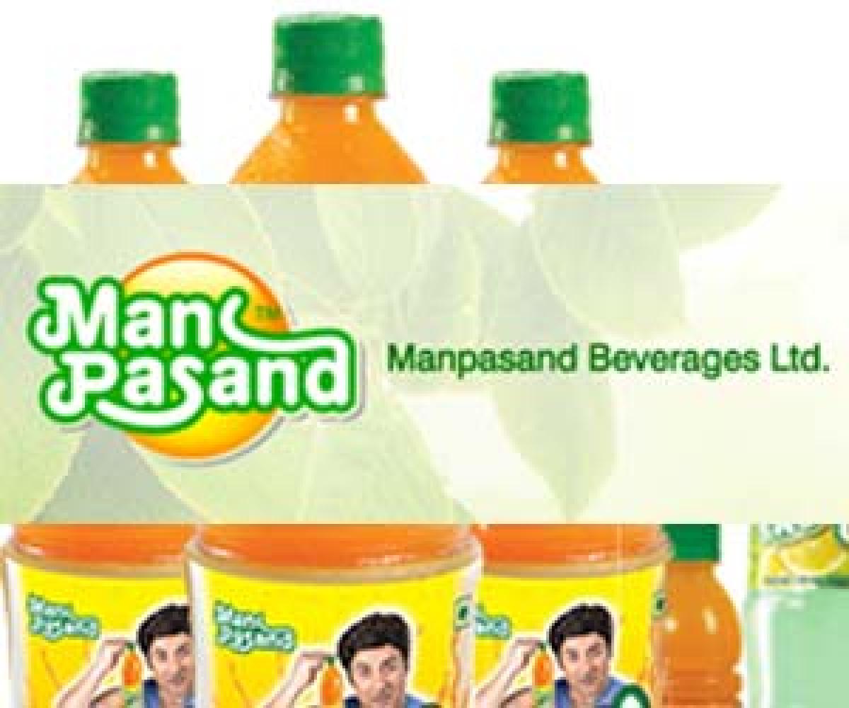 Manpasand Beverages PAT up 47.6% in Q4 FY 2015-16 at Rs. 25.54 crore Financial Highlights