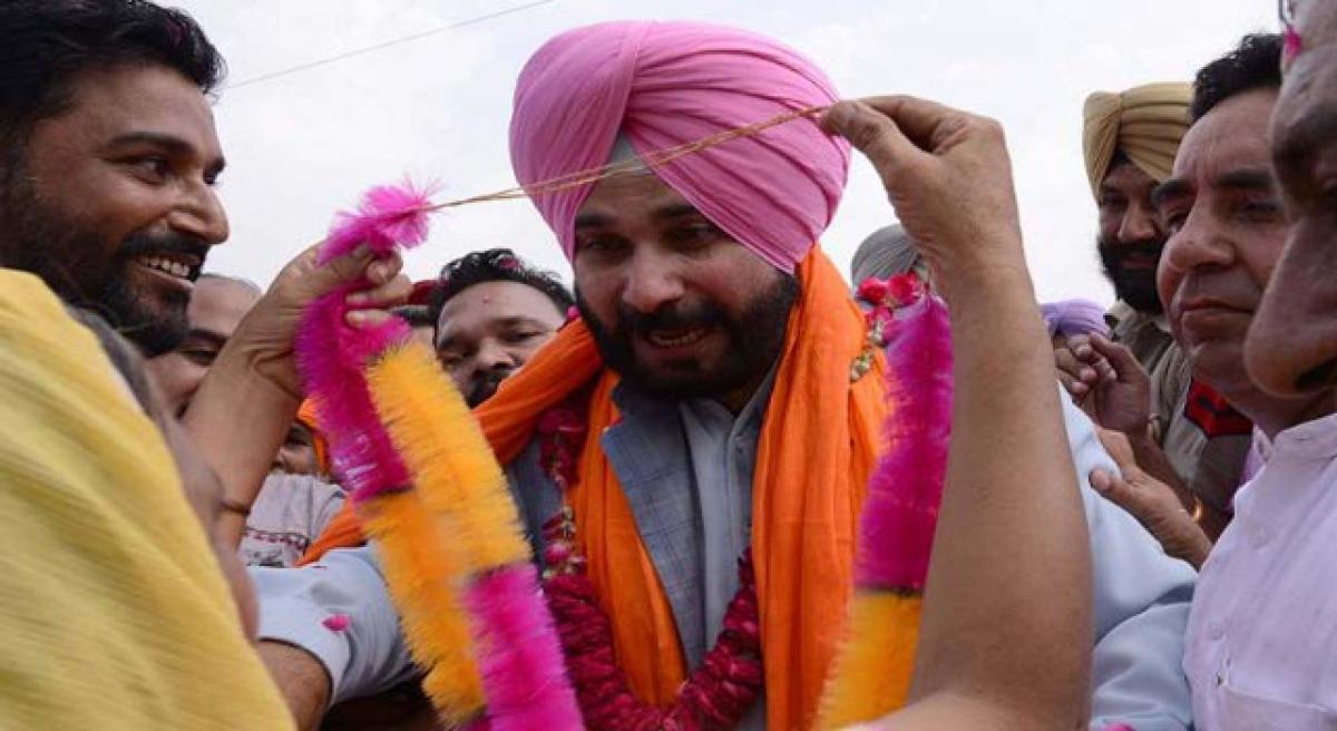 BJP’s Sidhu quits Rajya Sabha