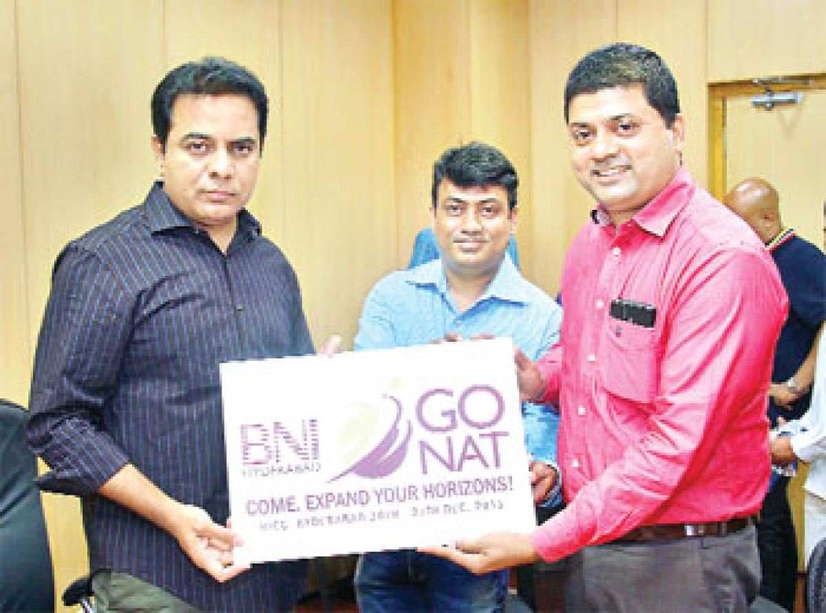 KTR unveils GoNat SME Conference logo