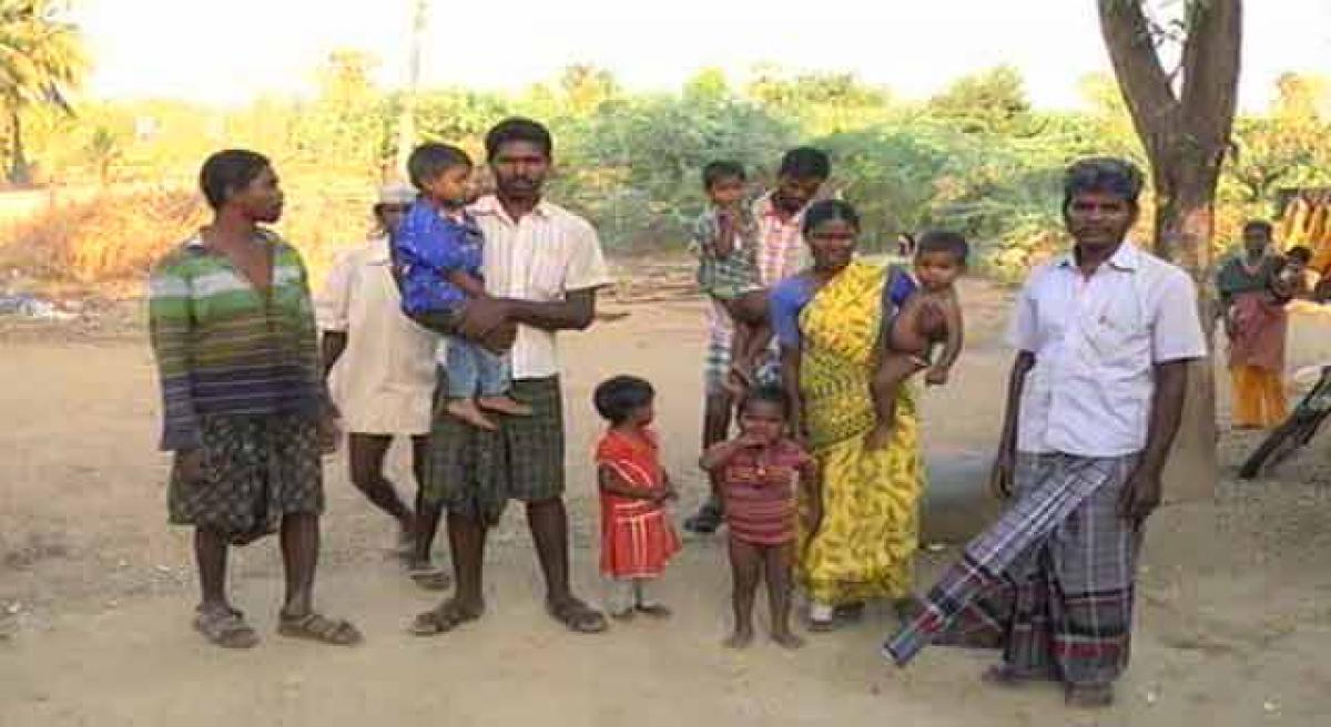 Tribals in throes of starvation in Chittoor dist