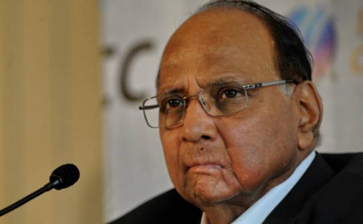 Sharad Pawar slams Modi govt over demonetisation, bullet train project