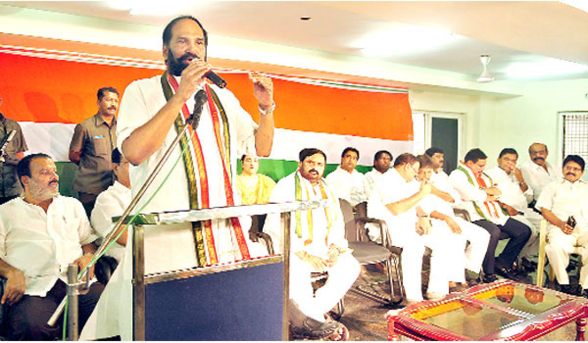 Uttam’s battle cry for next poll joust