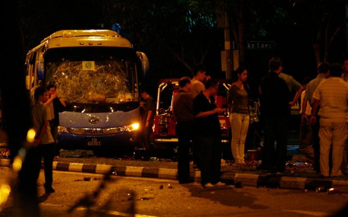 Indian held guilty in Little India riots case