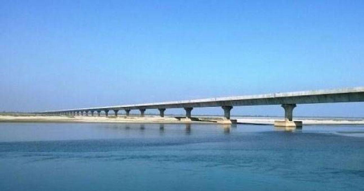 Modi inaugurates Indias longest river bridge in Assam