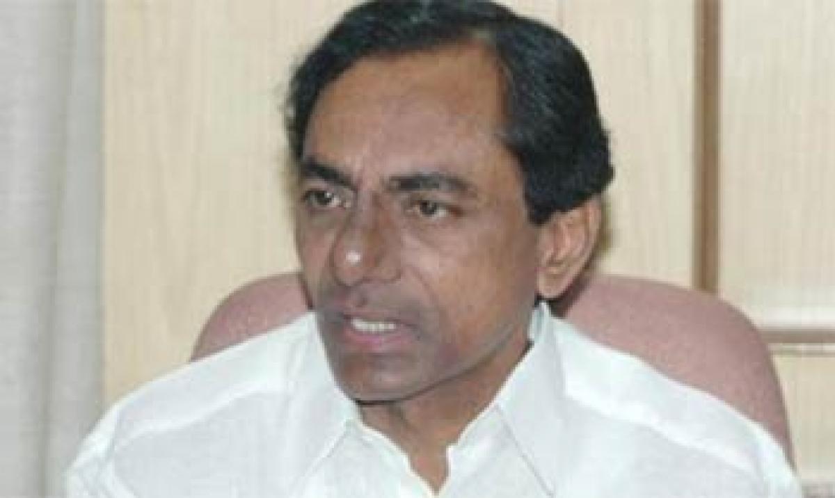 KCR given rousing welcome