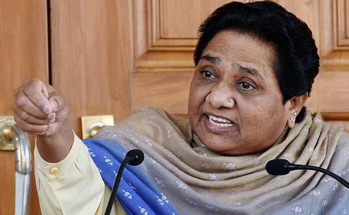 Would Rather Be In Opposition Than Support BJP: Mayawati