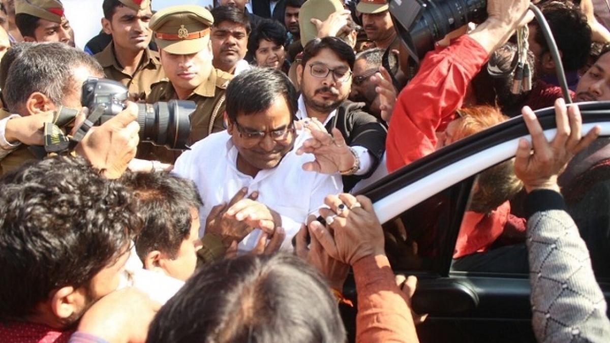 Rape-accused UP Minister Gayatri Prajapati says he is being framed