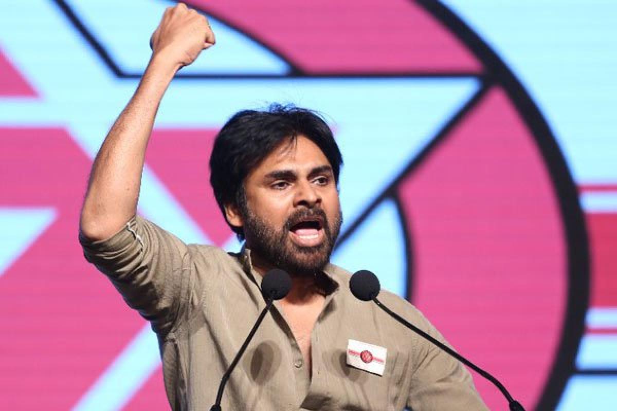 Pawan Kalyan releases Desh Bachao album for AP special status