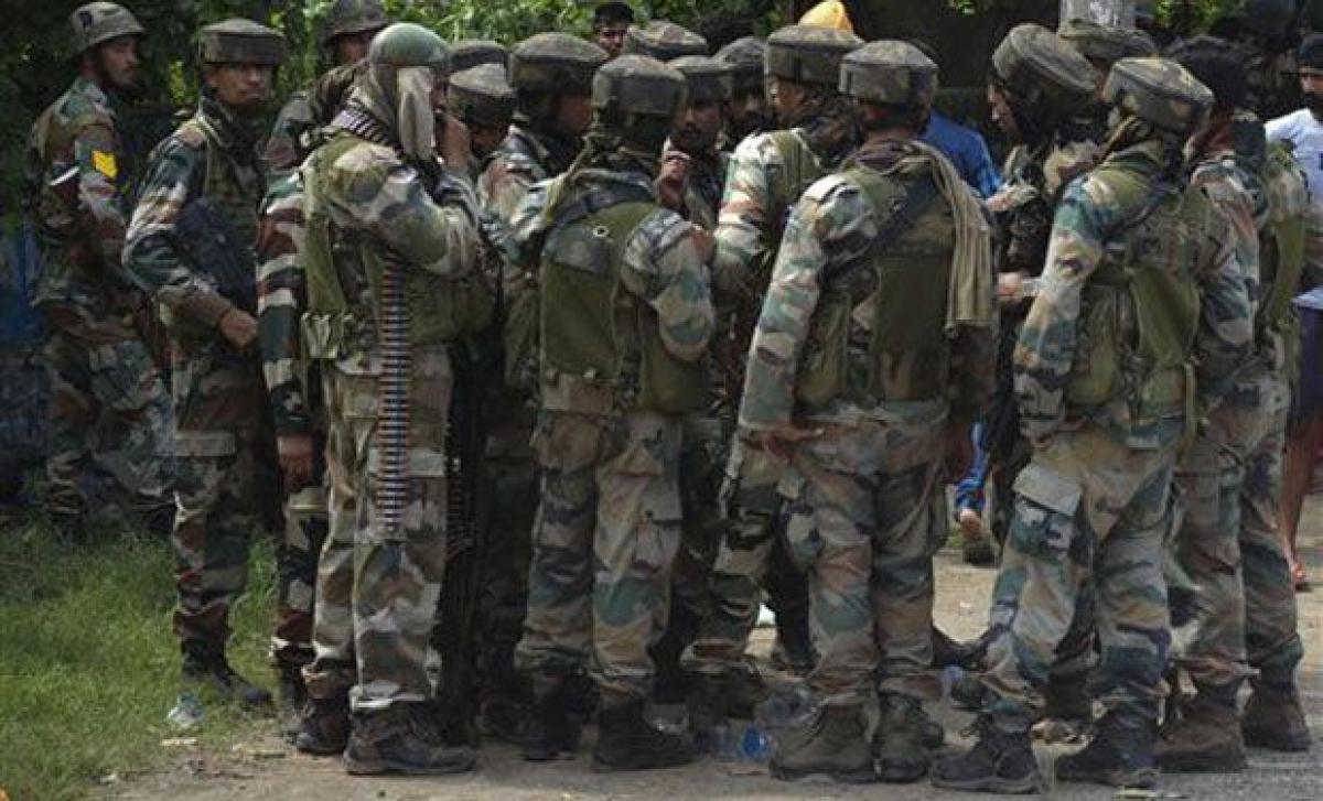 Live operation on in Gurdaspur, Punjab to nab 4 terrorists who have gunned down 5 people