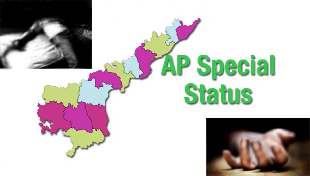 Two die in Kurnool, Gudivada for special status to AP