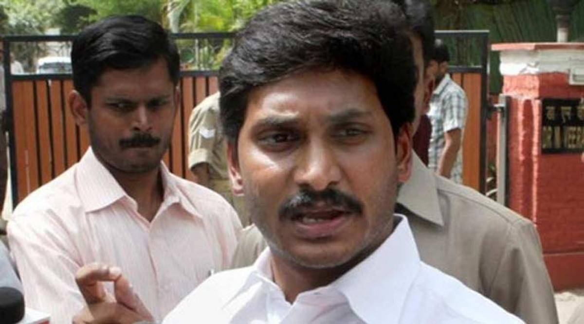 YS Jagan meets President Pranab Mukherjee over party defections