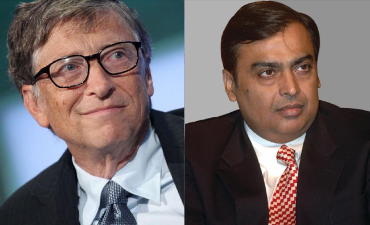 Bill Gates continues to reign as Worlds richest person, Mukesh Ambani Indias wealthiest