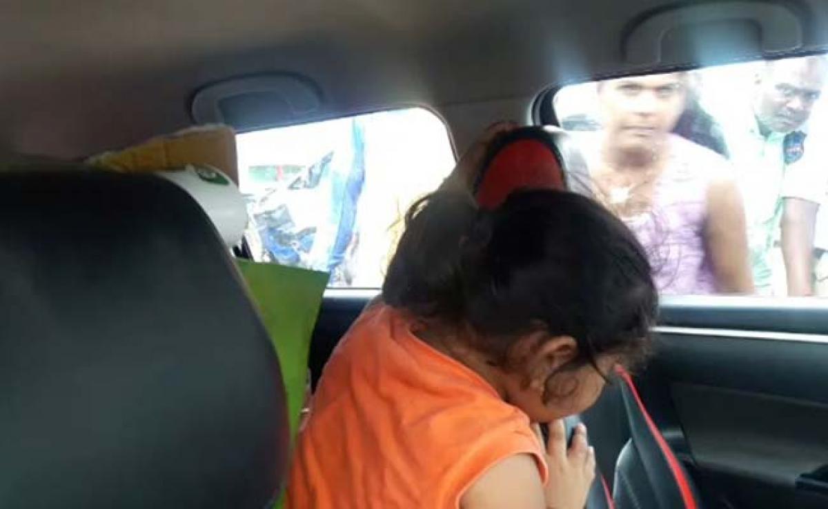 3-year-old left inside locked car as parents go have a meal