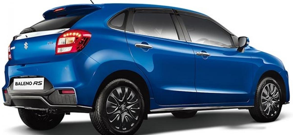 Maruti Suzuki Baleno RS And Boosterjet Engine Officially Teased