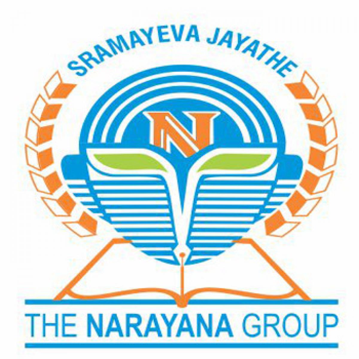 Clean sweep by Narayana Schools