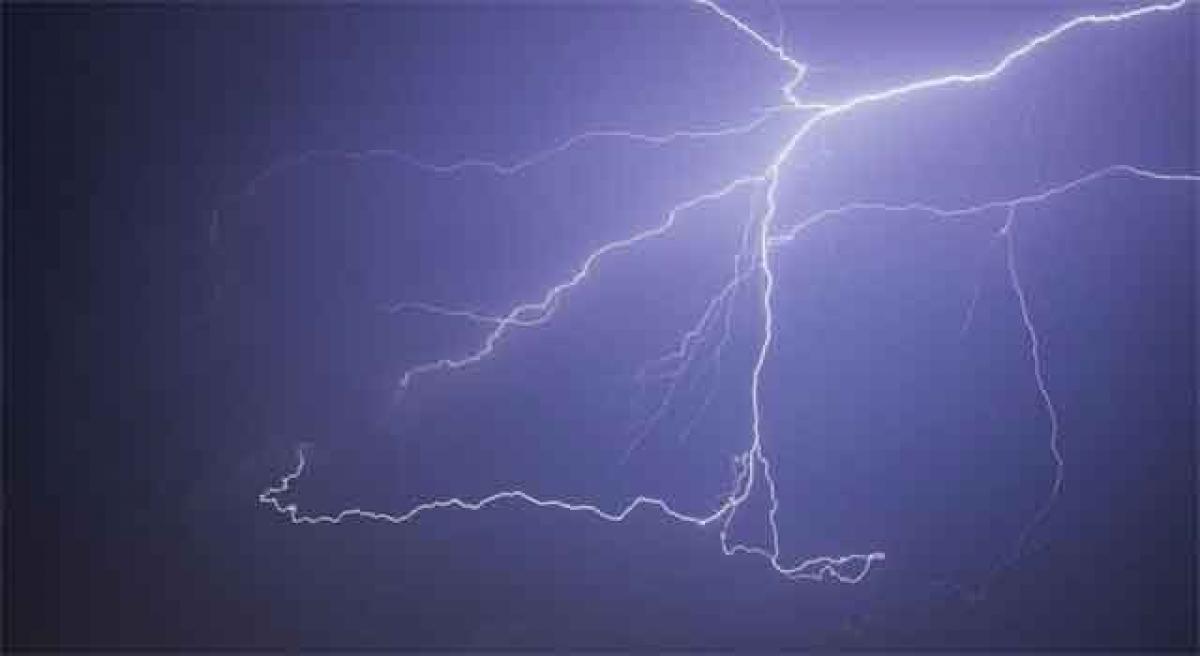 Rains, lightning kill three in north Andhra