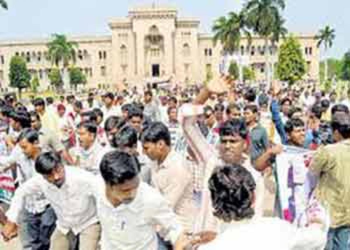 OU students call for bandh today