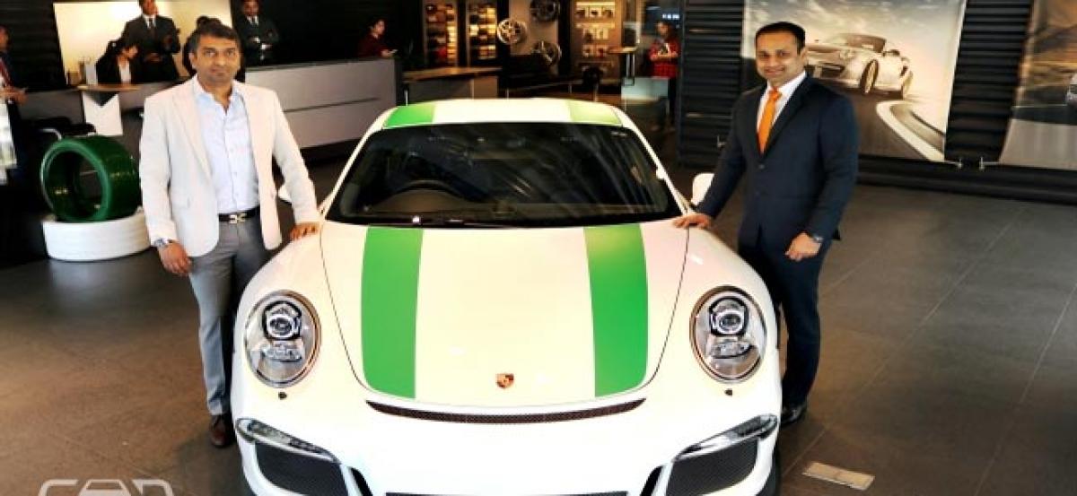 India’s Only Limited Edition Porsche 911 R Arrives In Bengaluru