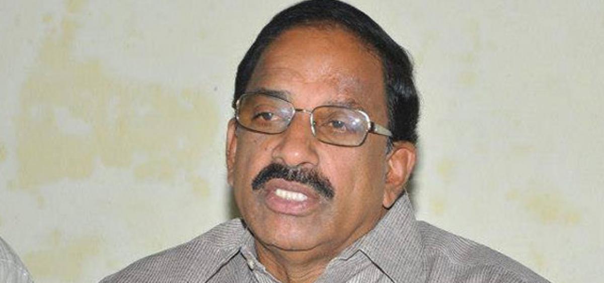 Tummala pins blame on TDP for violence