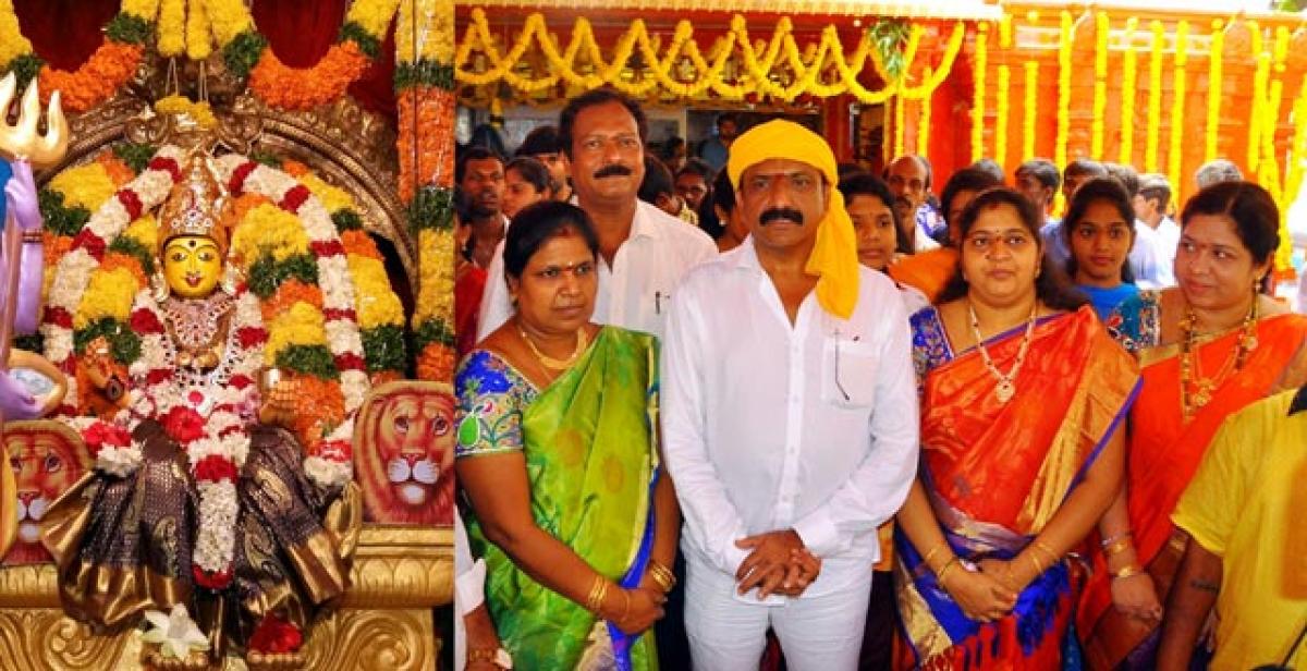 Dasara celebrated in a grand manner in West Godavari