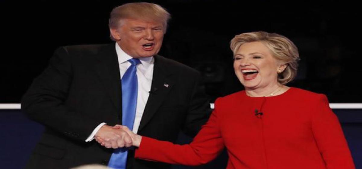 Hillary accuses Trump of stalking her during debate